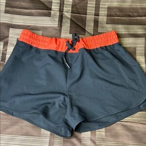 Women's Zyia Black and Red Shorts